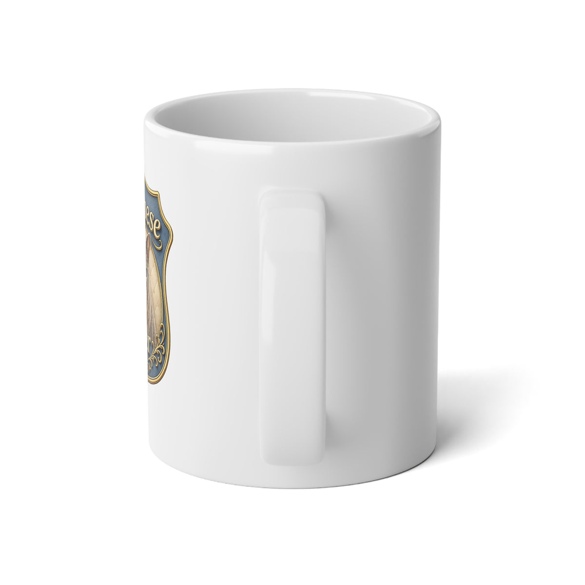 20oz Jumbo Mug — Tonkinese Lover Cat Crest Coffee Cup