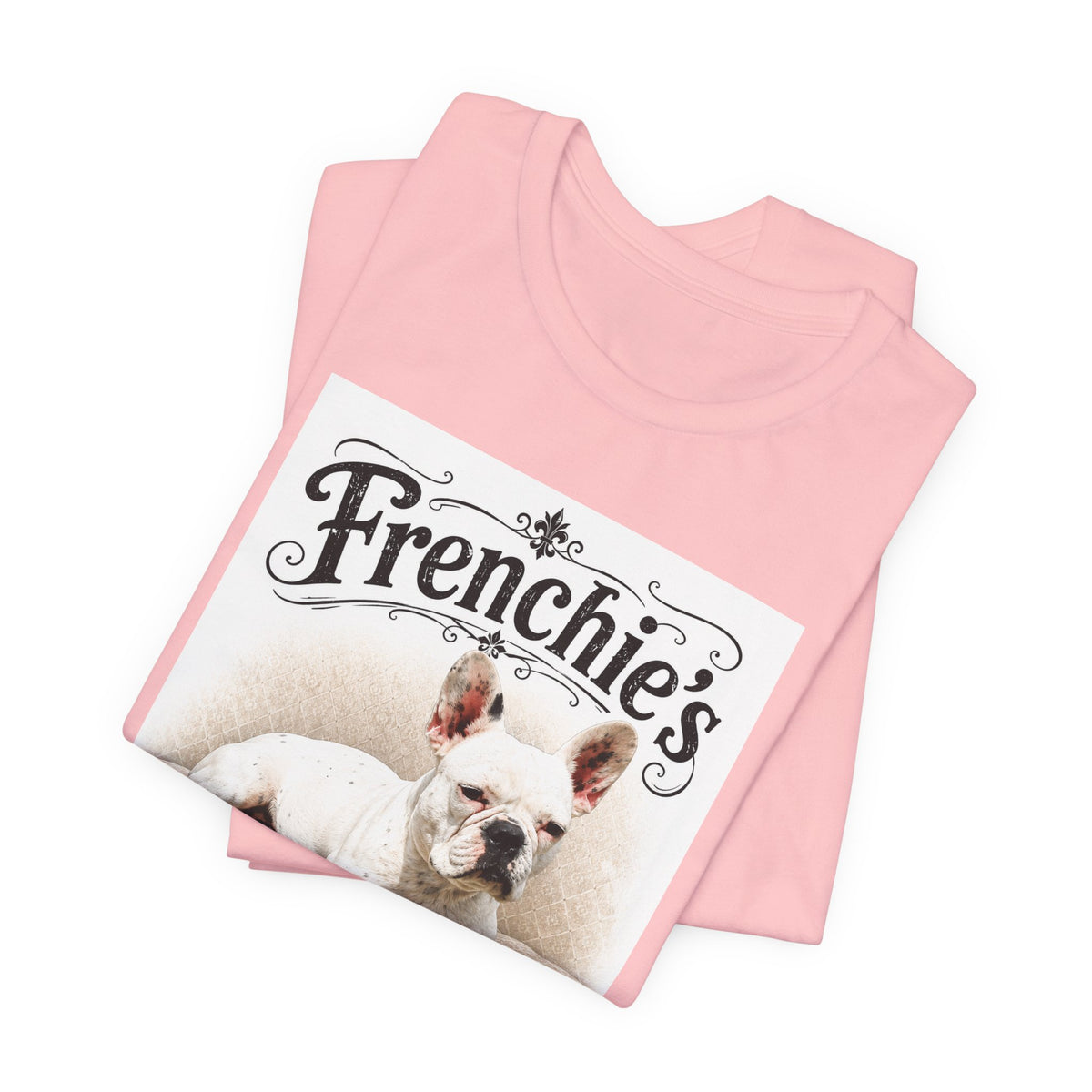 Frenchie Rule The World T‑Shirt — Cute French Bulldog Graphic Tee