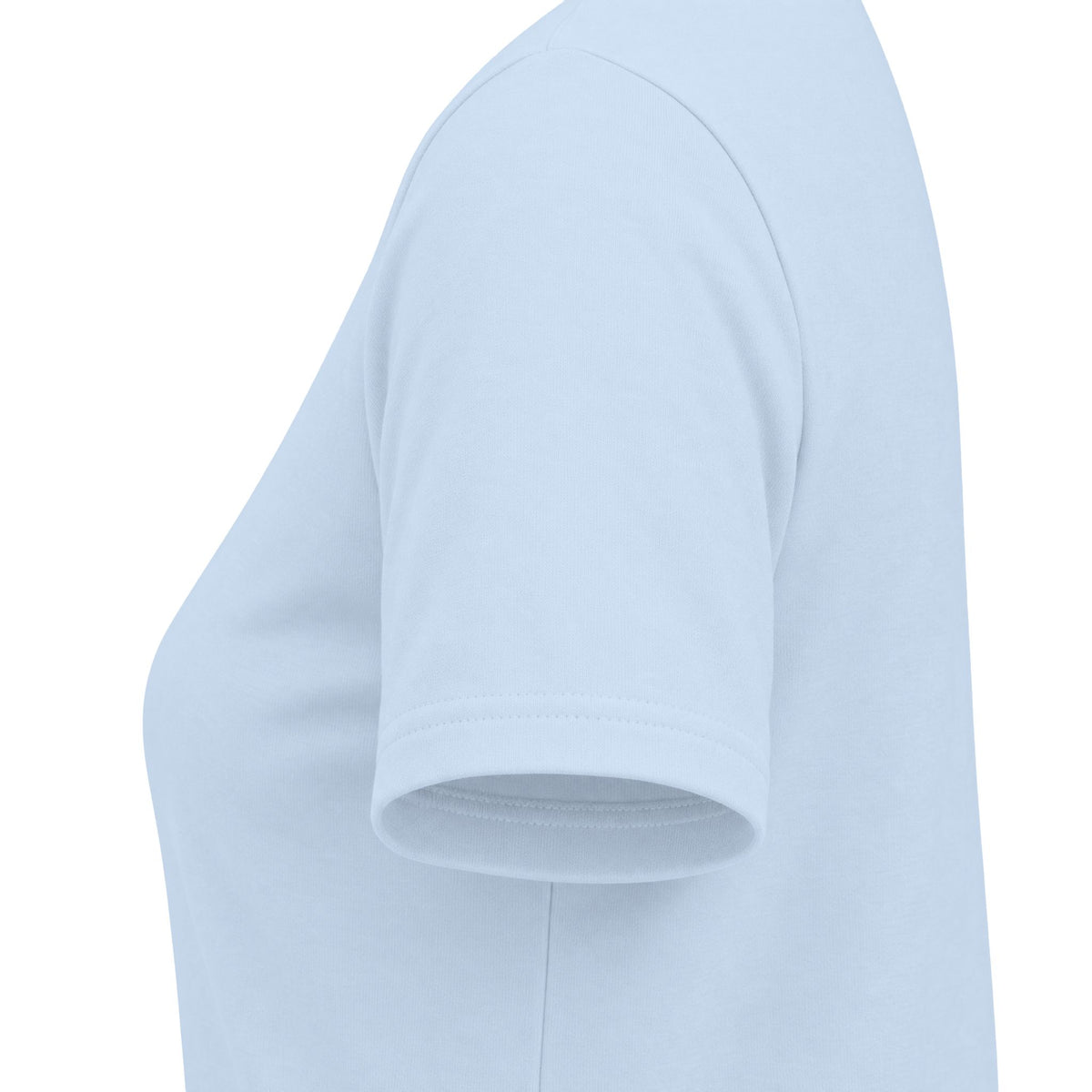 Women's Tee - Plain White Short Sleeve Cotton Shirt