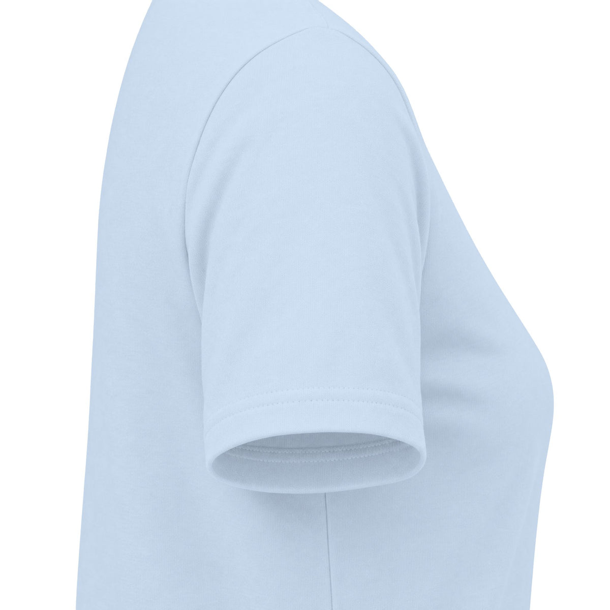 Women's Tee - Plain White Short Sleeve Cotton Shirt