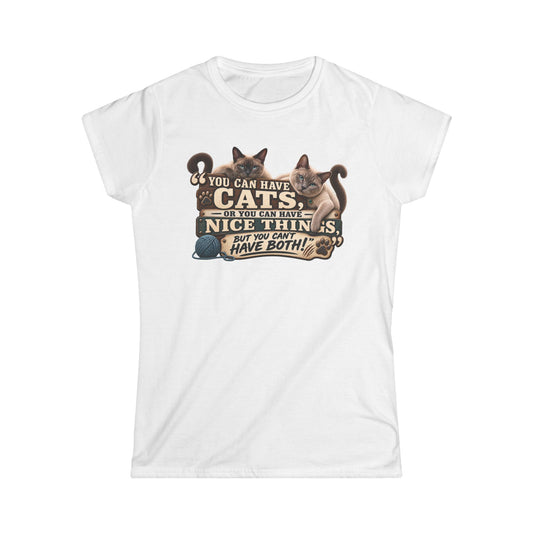 Women's Tee — Blank Softstyle Short Sleeve Shirt