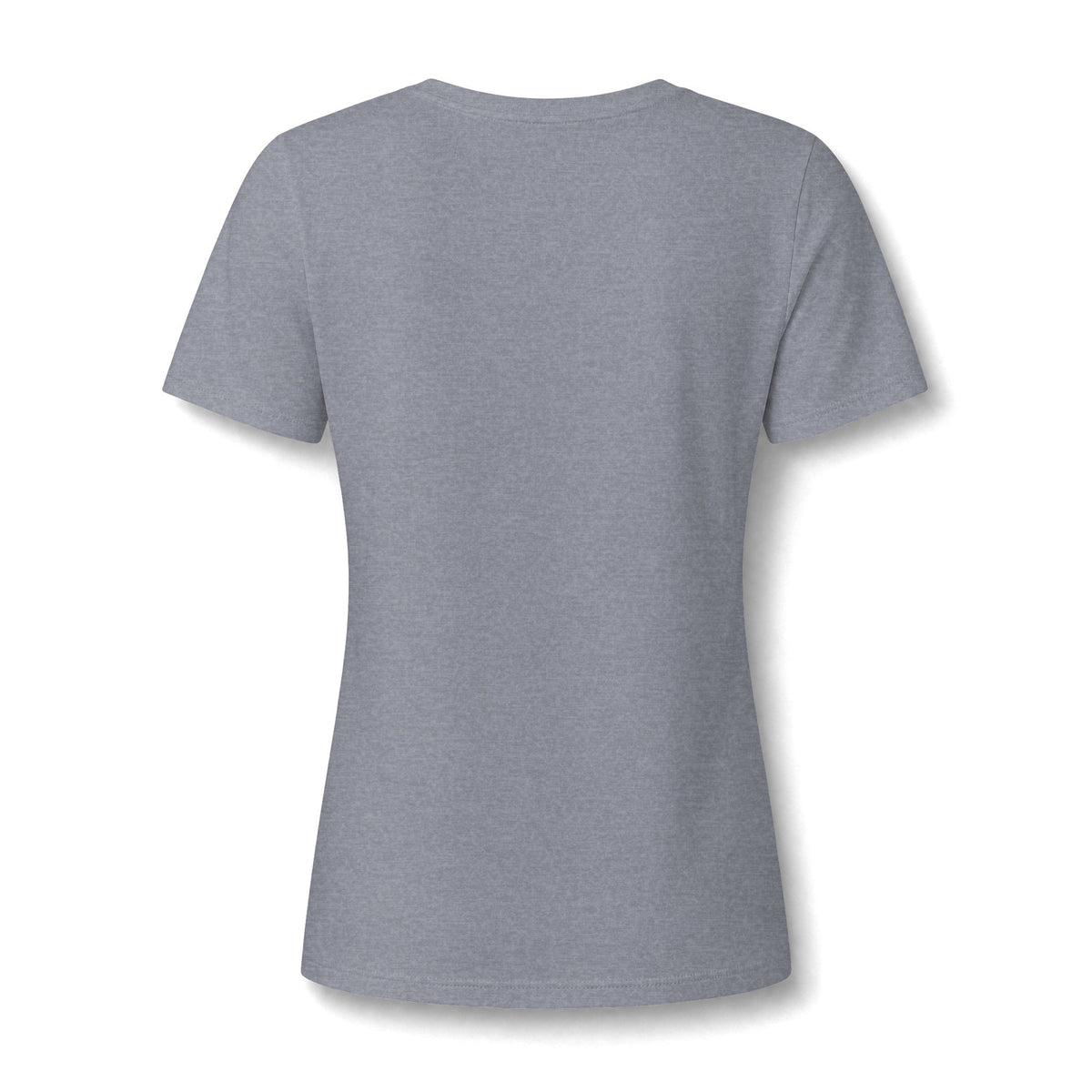 Amalfi Coast Graphic V-Neck Tee — Modern Blue Typography Travel Shirt