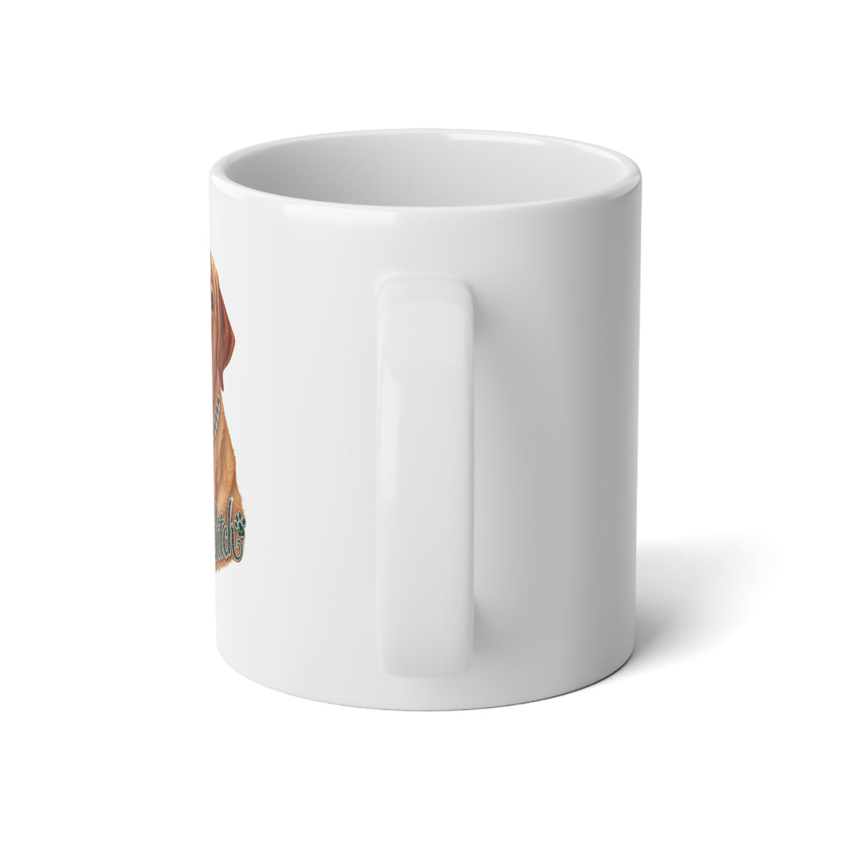20oz Jumbo Mug — Fancy Bitch Yellow Labrador Coffee Cup