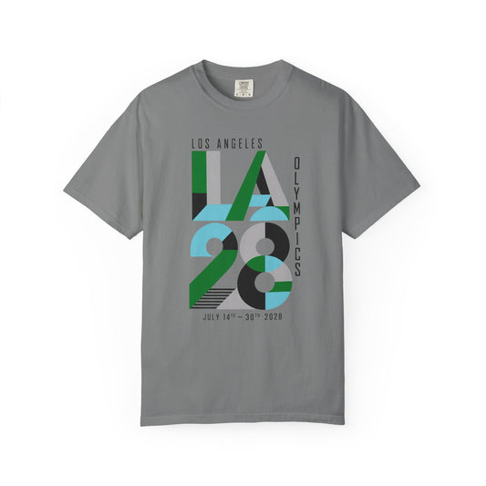 LA 28 Olympics Graphic T-Shirt — Los Angeles 2028 Athletic Tee