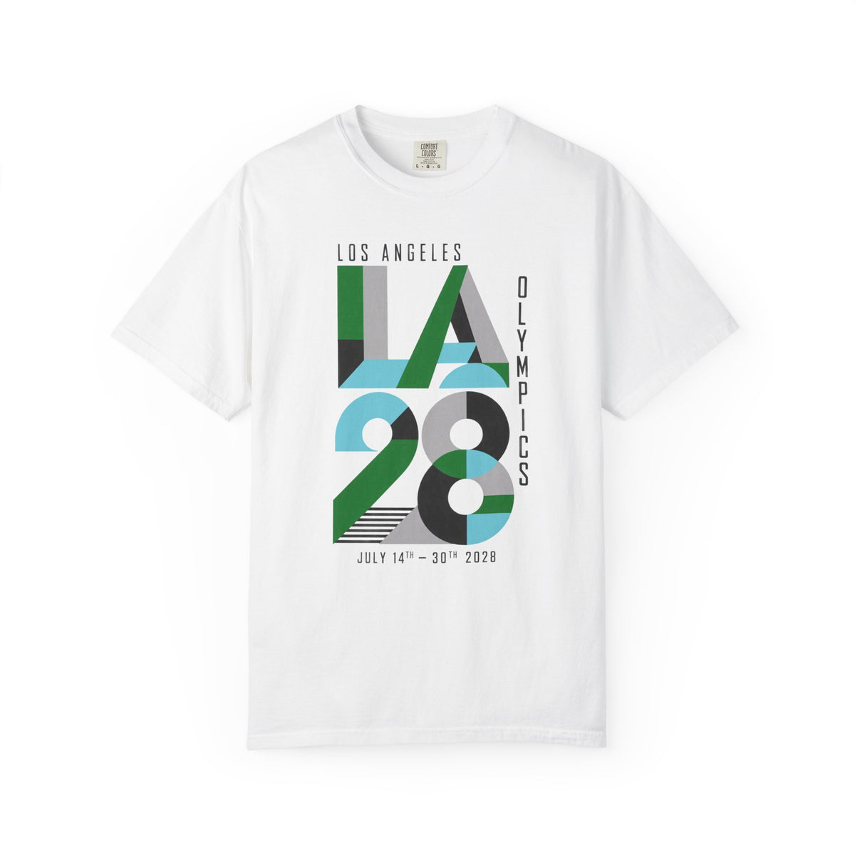 LA 28 Olympics Graphic T-Shirt — Los Angeles 2028 Athletic Tee