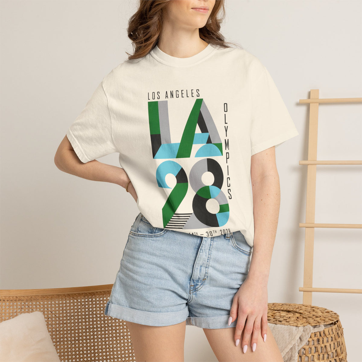 LA 28 Olympics Graphic T-Shirt — Los Angeles 2028 Athletic Tee