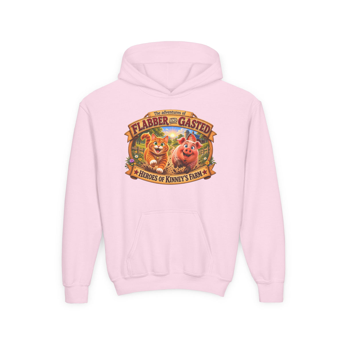 Youth Heavy Blend Hooded Sweatshirt