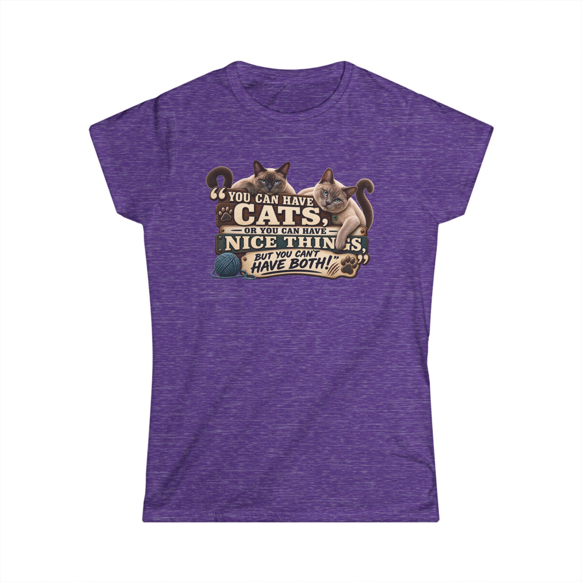 Women's Tee - Plain White Short Sleeve Cotton Shirt