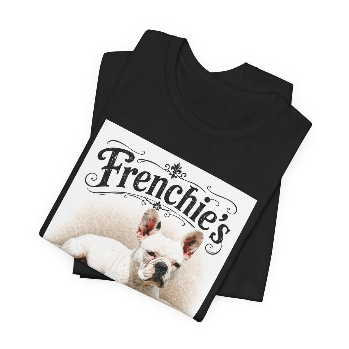 Frenchie Rule The World T‑Shirt — Cute French Bulldog Graphic Tee