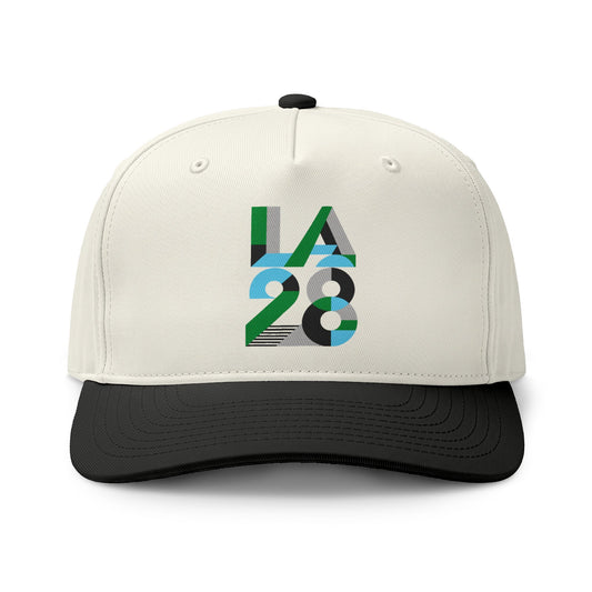 LA 28 Retro Sport Cap — Colorblock Two-Tone Baseball Hat