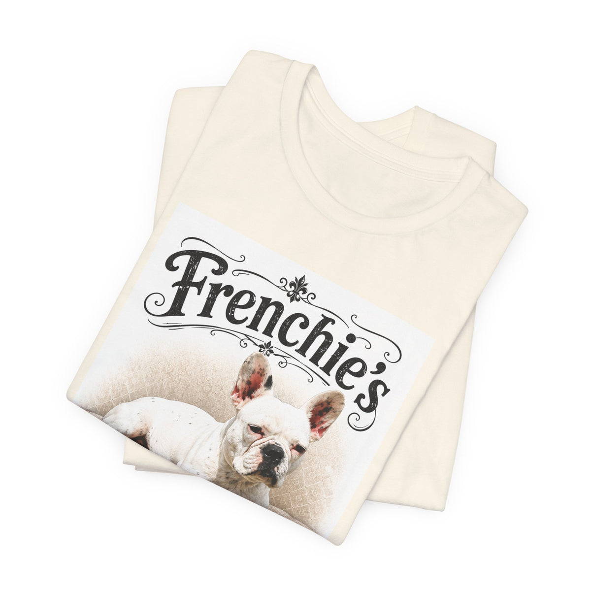 Frenchie Rule The World T‑Shirt — Cute French Bulldog Graphic Tee