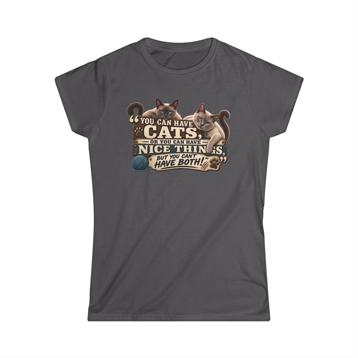 Women's Tee - Plain White Short Sleeve Cotton Shirt