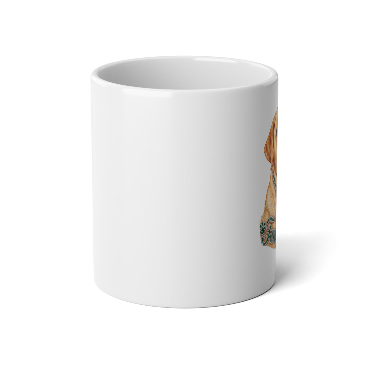 20oz Jumbo Mug — Fancy Bitch Yellow Labrador Coffee Cup