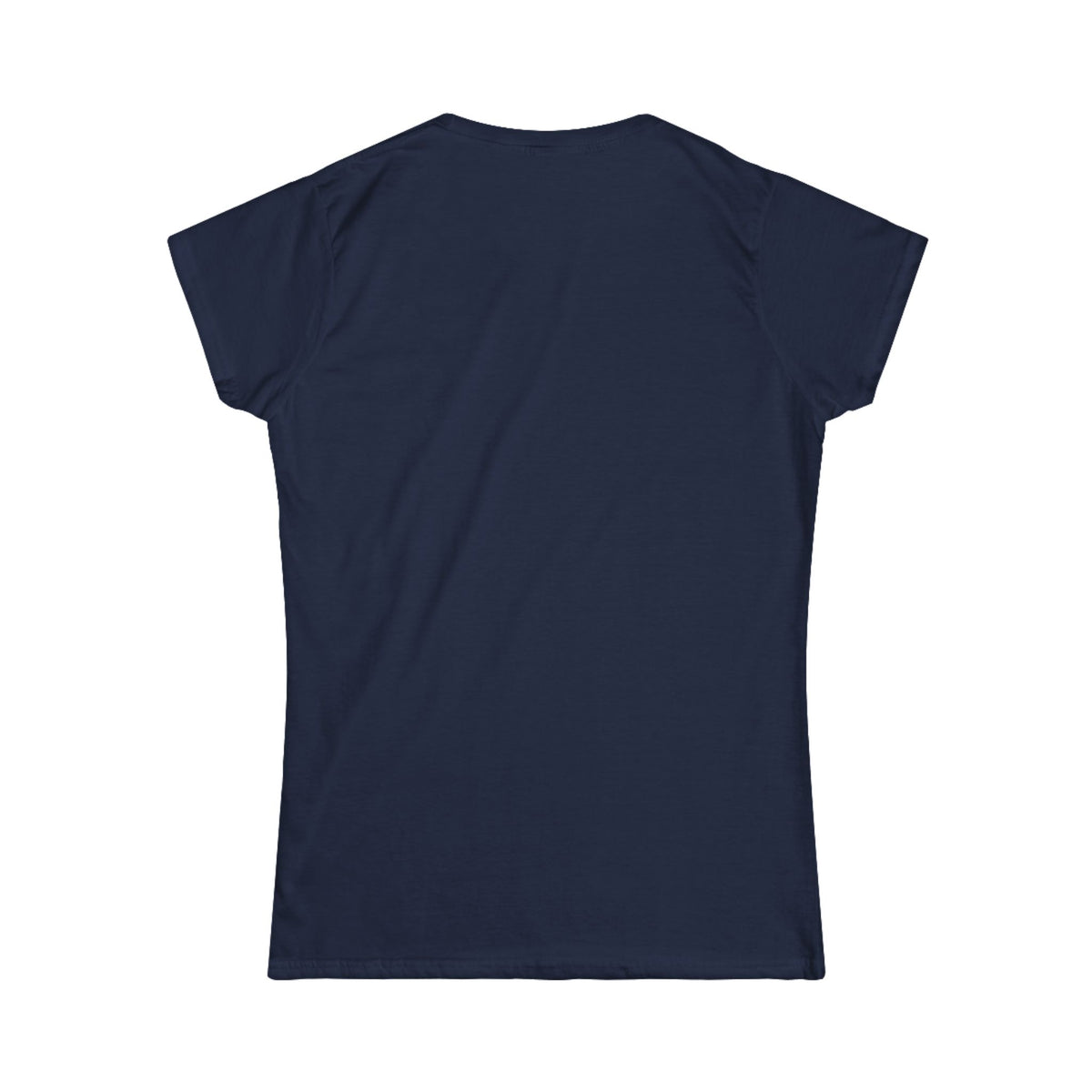 Women's Tee - Plain White Short Sleeve Cotton Shirt