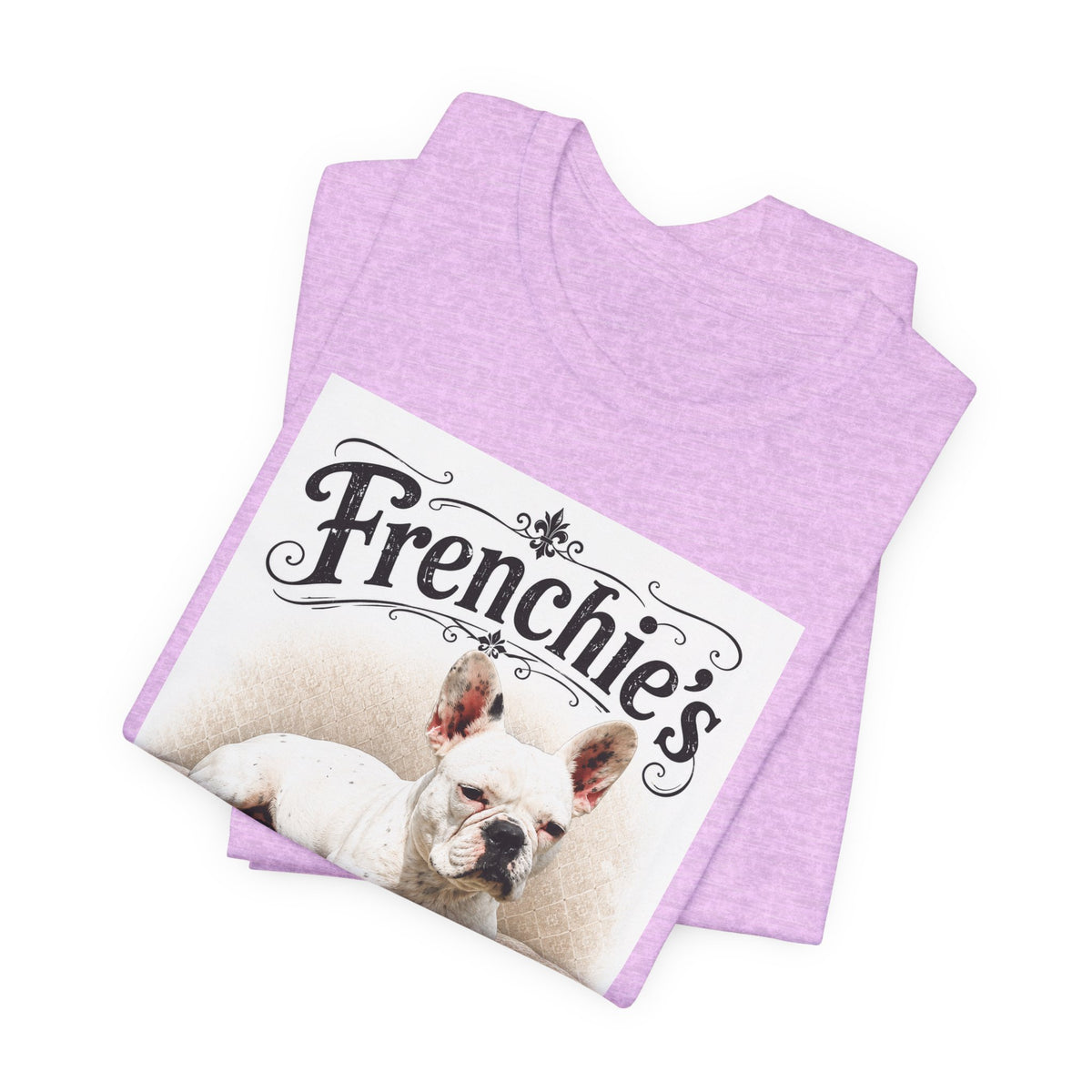 Frenchie Rule The World T‑Shirt — Cute French Bulldog Graphic Tee