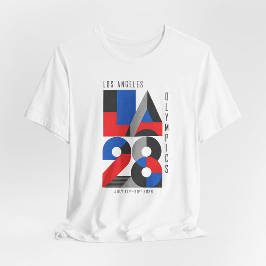LA 28 Olympics Graphic Tee — Los Angeles 2028 Retro Sports T-Shirt